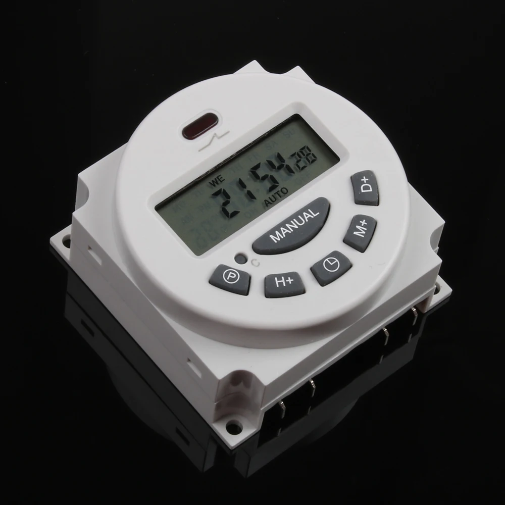 New type L701 16A AC 220V230V110V 12V24V Digital Timer controller 7 Days Weekly Programmable Timer switch minutes Counter CN101A 3
