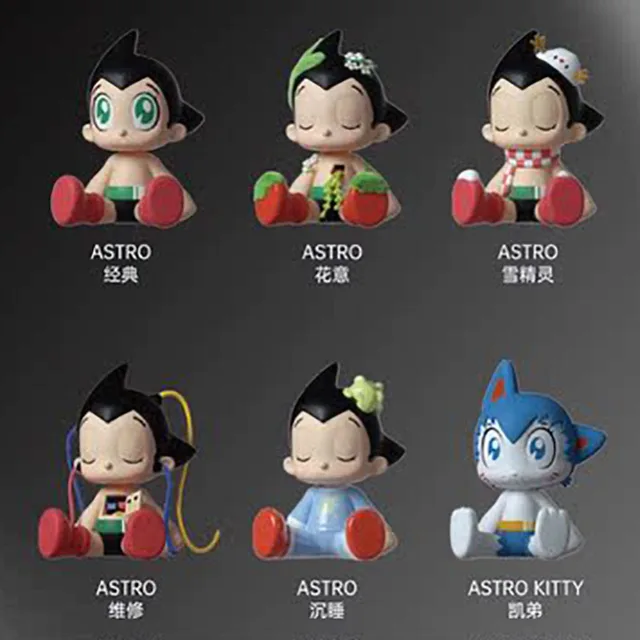 Whole Set 6 Box Go Astro Boy Go! Series Astroboy Action Figure Doll