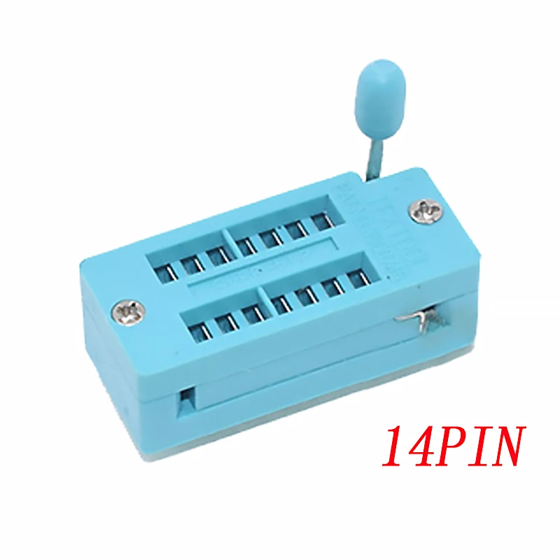 14 16 18 20 24 28 32 40 P Pin 2.54 MM DIP Universal ZIF IC Socket Test Solder Type zif socket 1pcs/lot