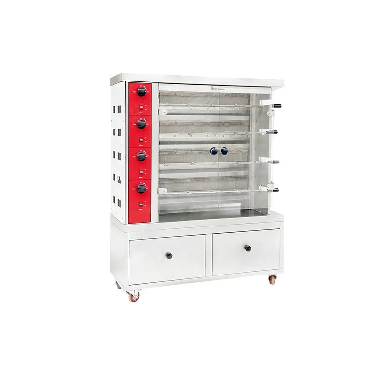 Description Picture 6 of itemCommercial Electric Chicken Rotisseries Chicken Roaster Grill for Sale Rotisserie Chicken Oven