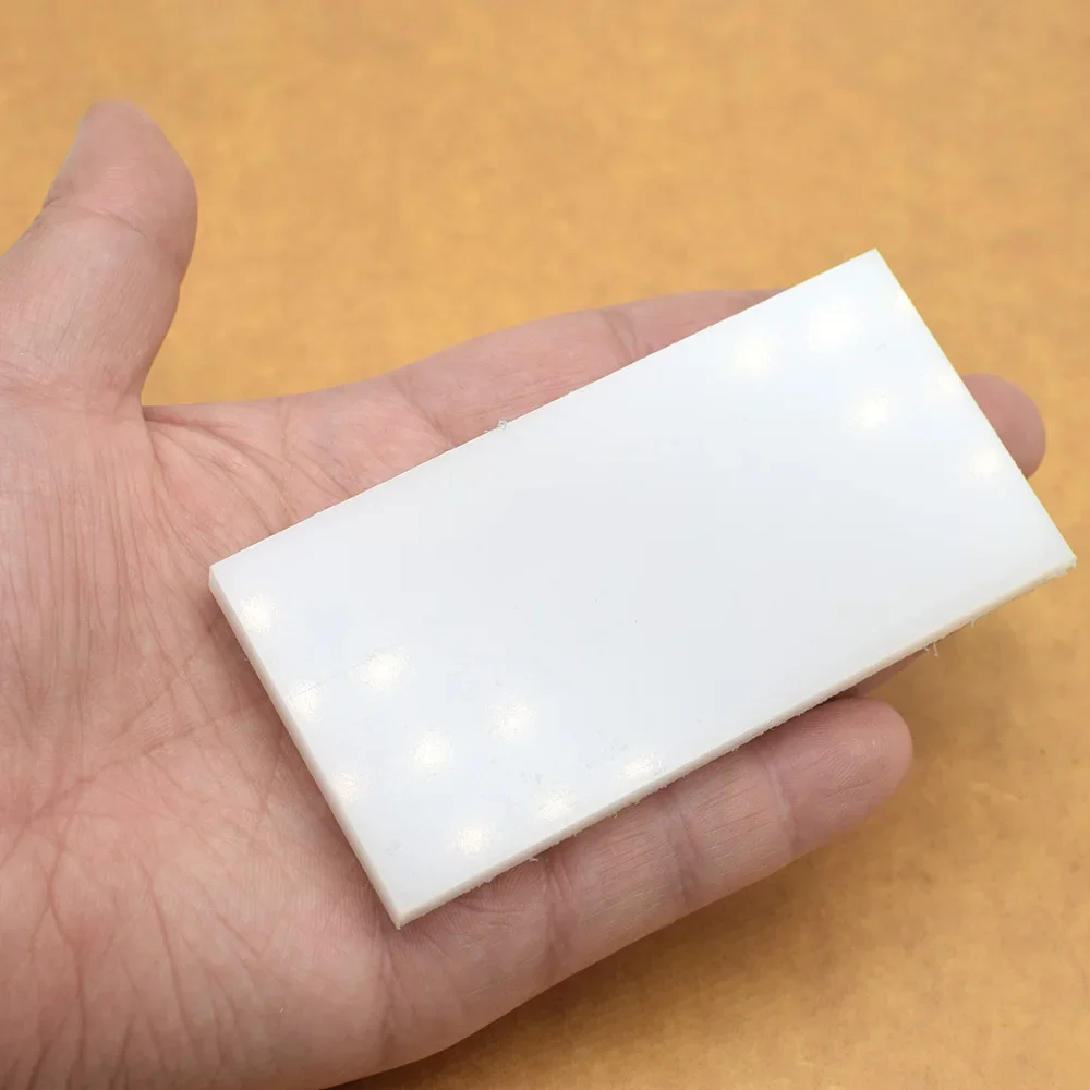 1pc Pad for Puching Hammer Installation Tools Plastic Board Thick Polypropylene Planar Sheet Diy Craft Accessories Supplies punching hammer pad