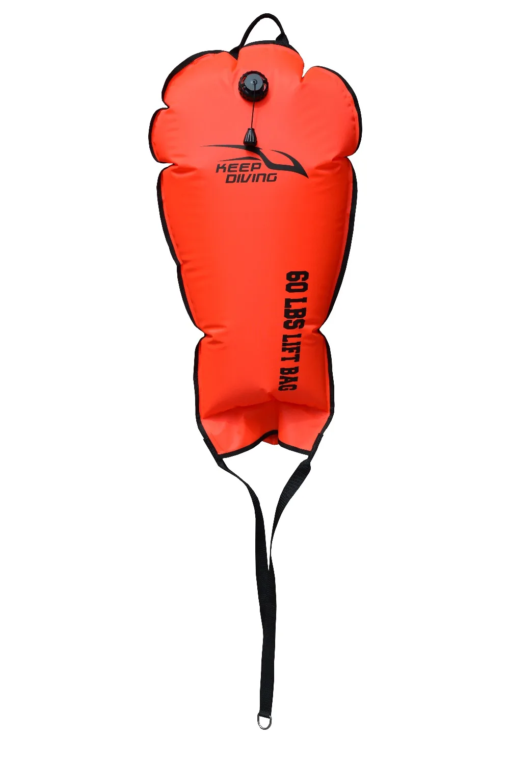 KEEP DIVING Scuba Diving 60LBS/70LBS/125LBS/140LBS Lift Bag Big Exhaust Valve with a Head Pumping 3
