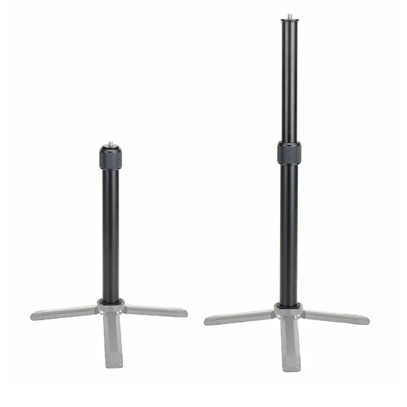Achetez Trépied Monopode Extension 2 Sections 350mm pour Gimbal Caméra, présenté avec une caméra montée pour illustrer l'utilisation.