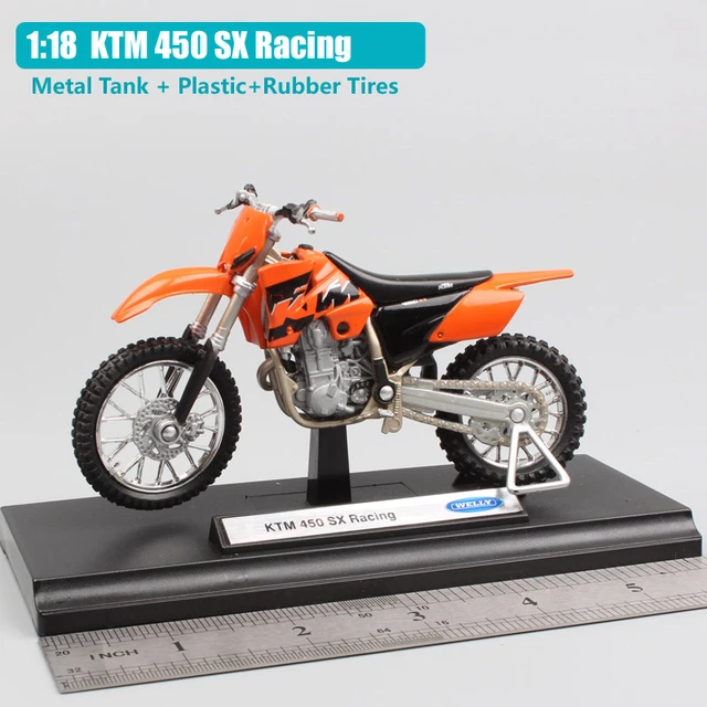 Maiisto-Diecast Dirt Motocross modelo infantil, escala 1:12, Honda CRF450R, moto  moto, corrida off-road, enduro moto, brinquedo infantil - AliExpress