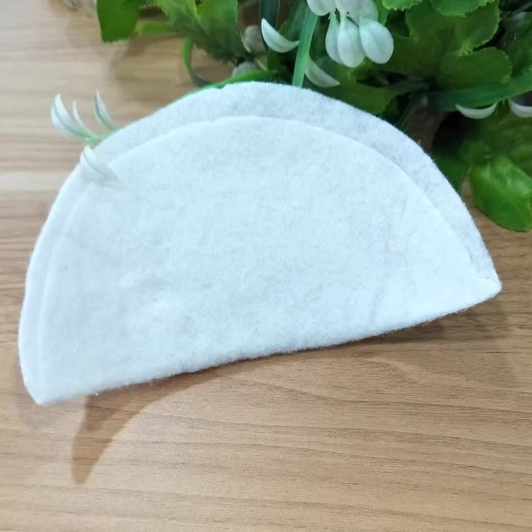 20pairs 16*9cm High quality Sewing Clothing Accessories White Shirt Shoulder Pads jacket Suit Coat shoulder pads thick 0.8cm