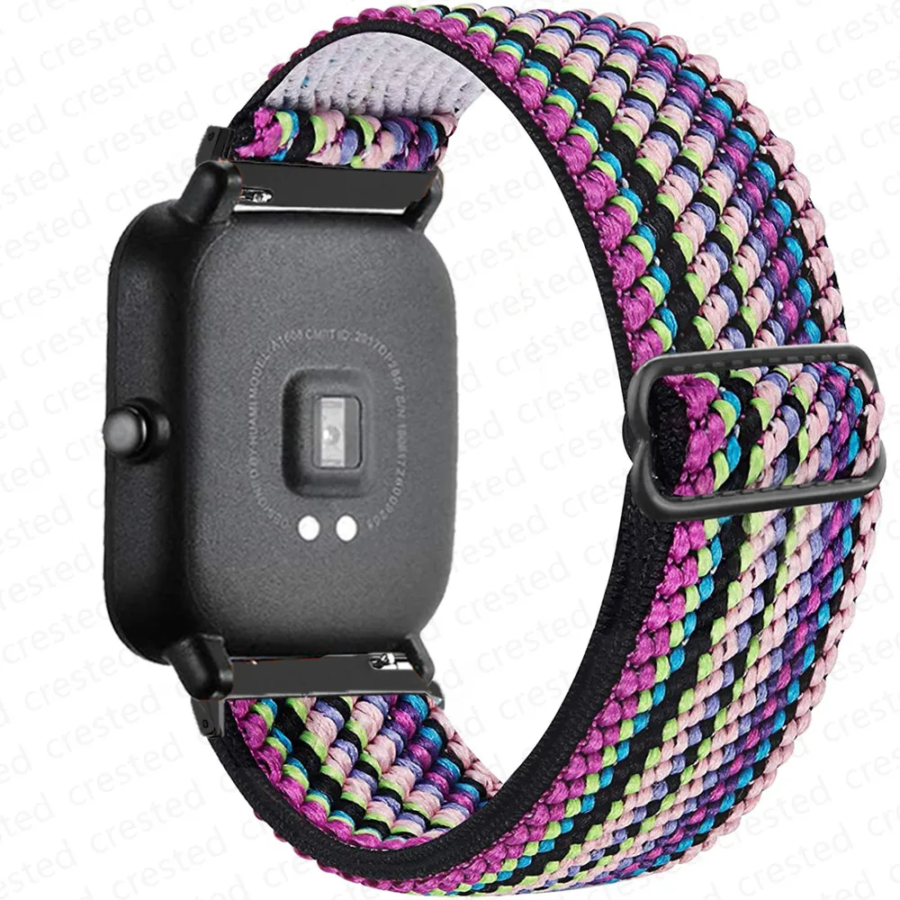 Scrunchie Nylon Sport Bracelet Band for Smartwatch - 22mm Strap Accessories