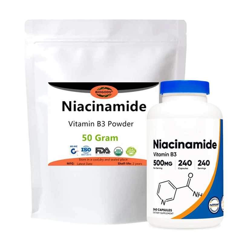 

100% Niacinamide витамин B3 капсулы красивое белое действие