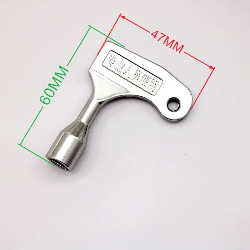 1pcs elevator door keys triangular key universal train key Universal Triangular Key Socket Key for Electric Cabinets