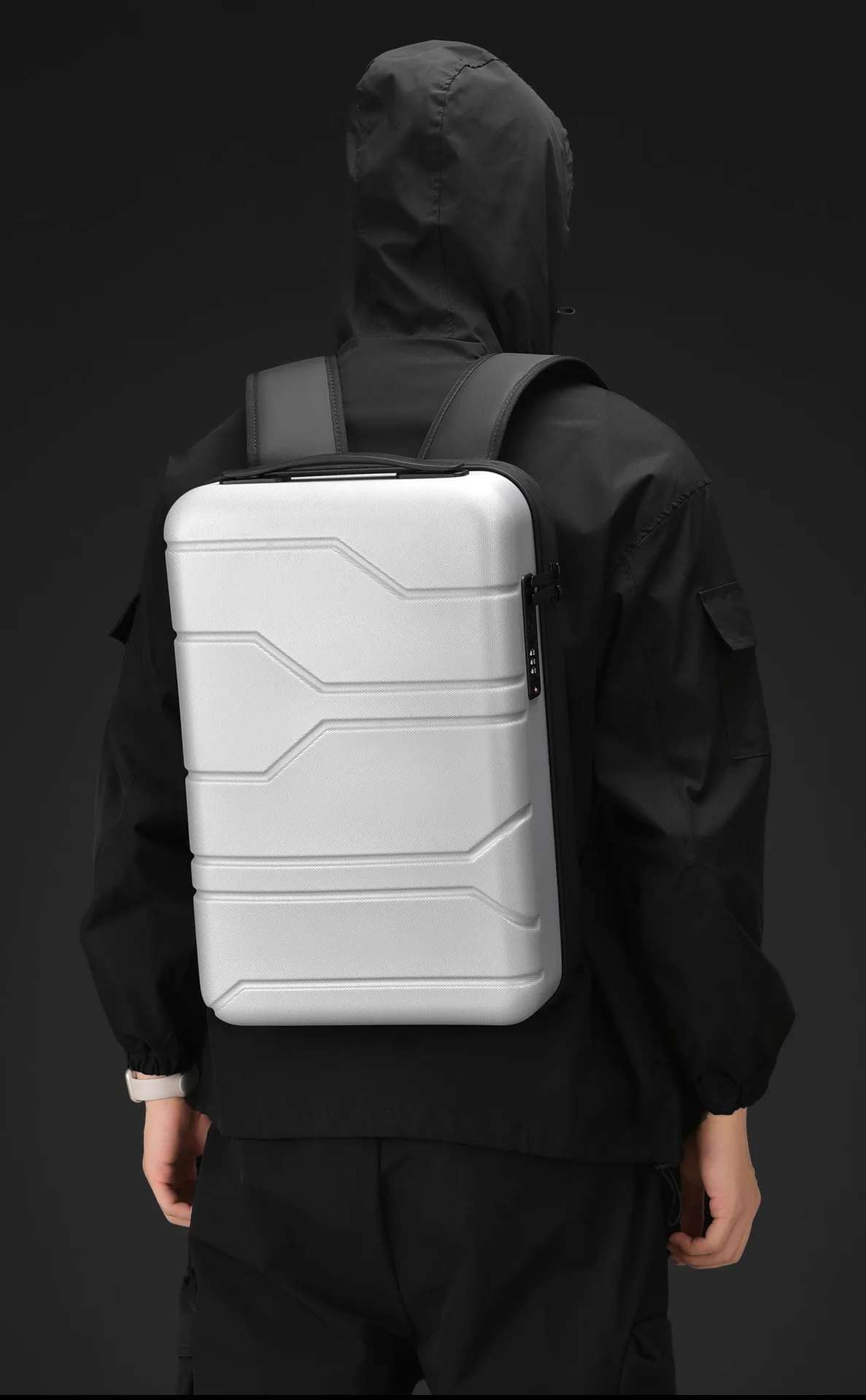 Backpack side profile
