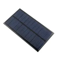 Mini panneau solaire 6V 1W, panneau d'énergie solaire Portable, Module de système solaire, bricolage pour téléphone Portable, batterie légère, chargeurs de jouets 5