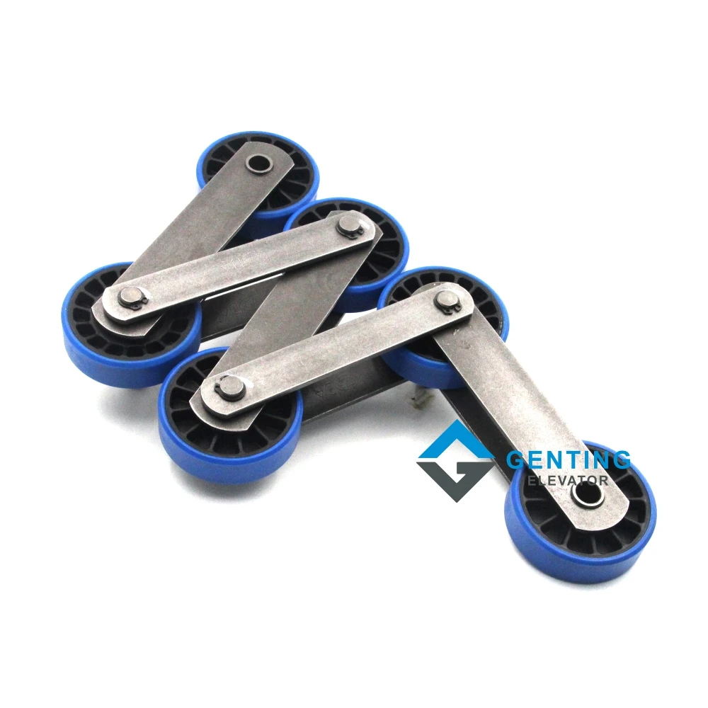 Escalator Parts Ot*s Escalator 506 Step Chain Pitch 135.46 Wheel Size 76*22