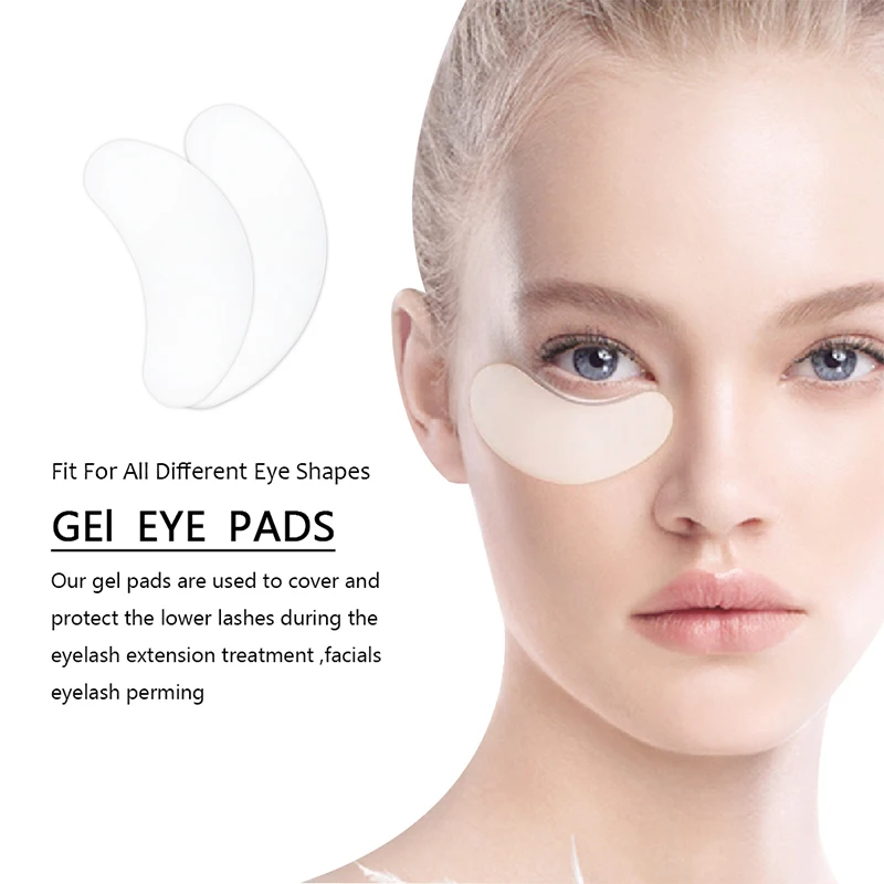 50Pairs/Lots Eye Patches Eyelash Extension Under Eye Pads Makeup Eyelash Patches Tip Stickers Pads For Eyelash Extension Makeup