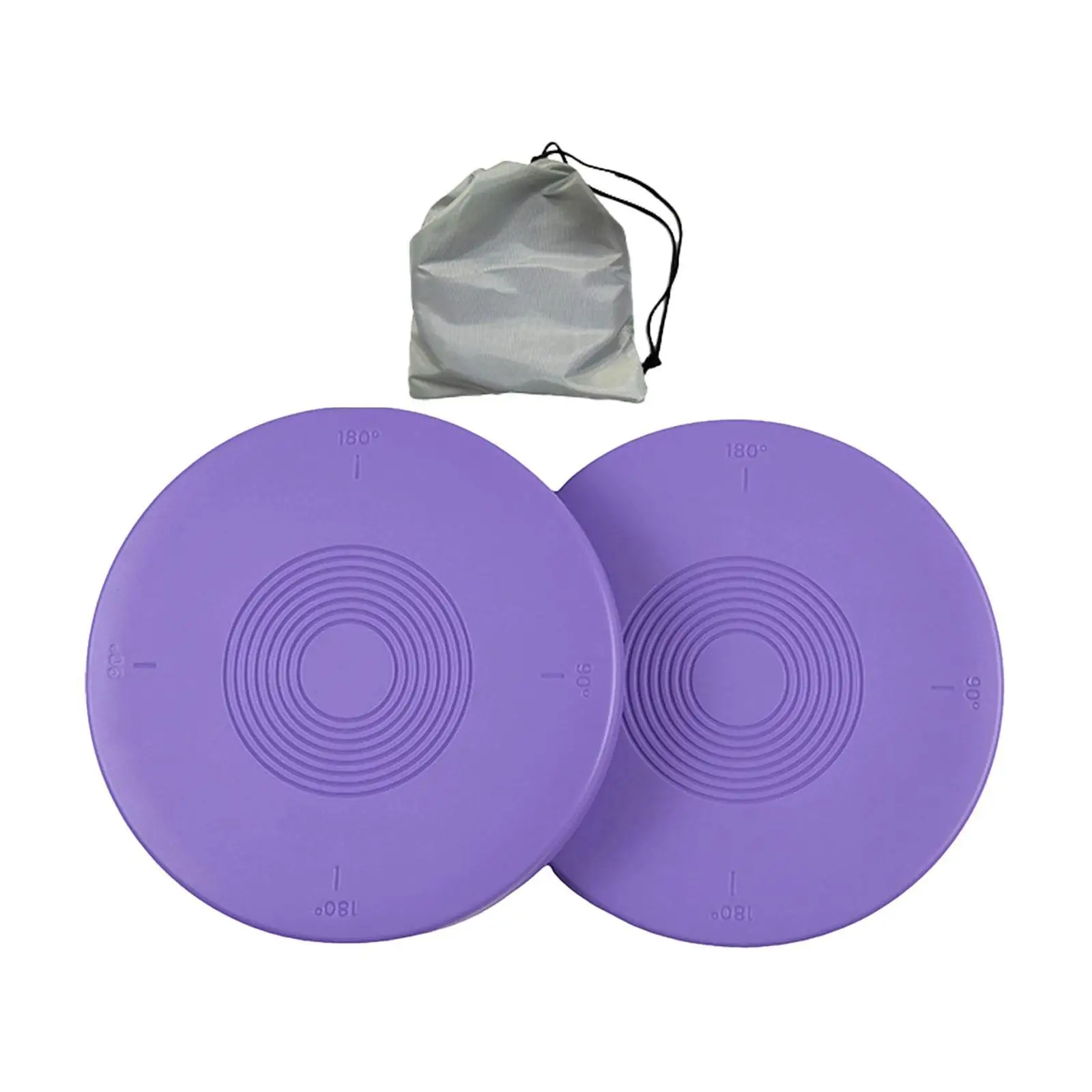 2Pcs Ballet Turning Board Waist Twisting Disk Multipurpose Professional Round