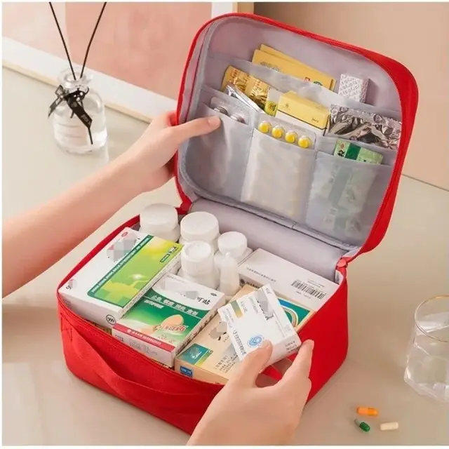Large Capacity Medicine Bag Travel Portable Medical Bag