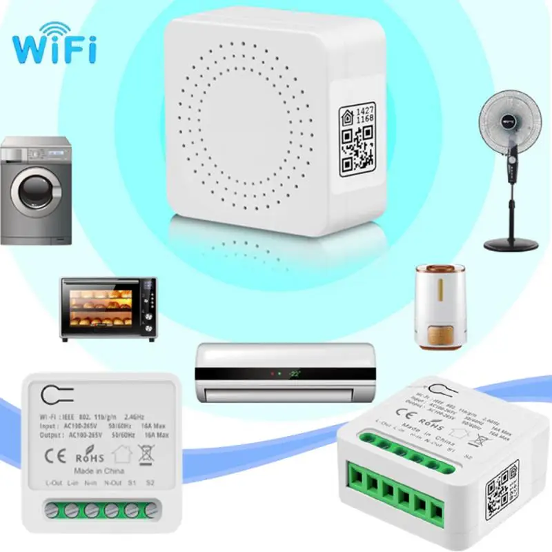 Apple Homekit Smart Wifi Switch Relè Breaker Siri Voice Control Wireless Switch Ppliance App Control Funziona Con Alexa Google