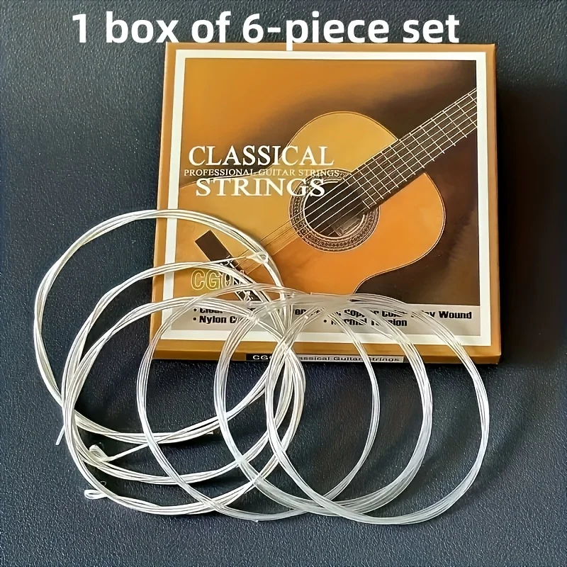 Acoustic guitar strings Classical Guitar CG-01 nylon set strings 6 silver plated copper alloy winding strings  Classical
