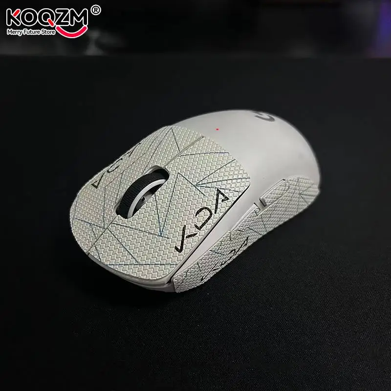 Mouse Grip Tape Skate adesivo fatto a mano antiscivolo pelle di lucertola succhiare il sudore adesivo antiscivolo per Logitech G304 G102 senza Mouse