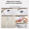 Mini UV LED Nail Curing Lamp Bendable USB Light For Fast Drying Eyelash Extensions Glue Nail Polish Gel Manicure Tool 5