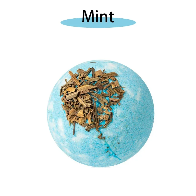 كرات ملح وفقاعات الزيت العطري الطبيعي ، حمام انفجا...