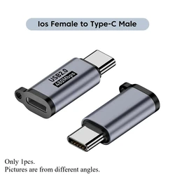 Universal Multi - Function Fast Charging Connector Adapter for 1pcs (Lightning To C)