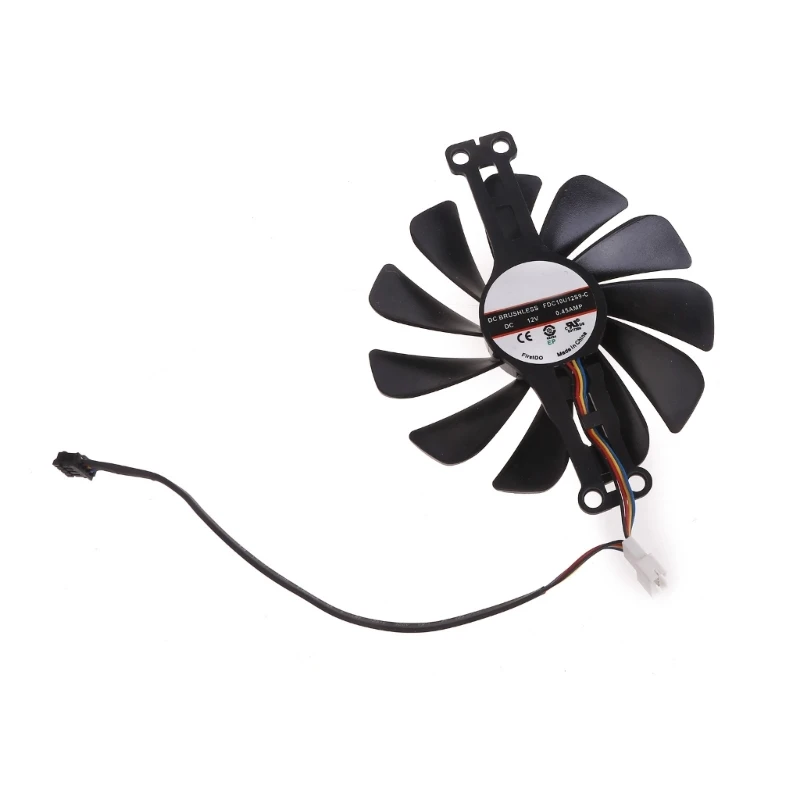 XFX Radeon RX6600 6600XT FY010010M12LPA FDC10U12S9-C용 쿨러 팬 교체