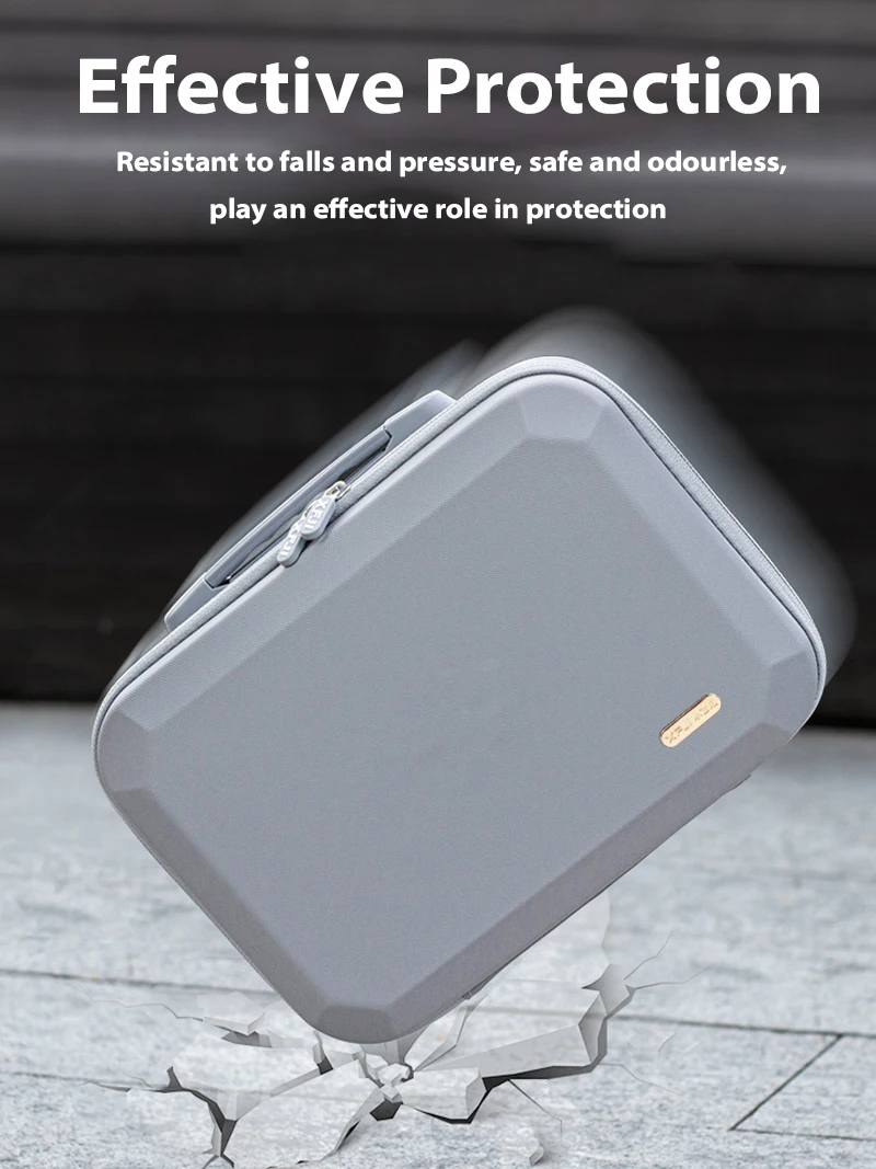 Drone Storage Bag For DJI NEO Case Large Capacity Portable PU Leather Storage Bag for DJI NEO Drone RC-N3 Controller Accessory Case