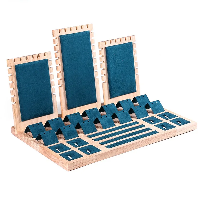 Jewelry Display Tray Set with Multiple Compartments for Necklace, Bracelet, Earrings &a... - SKU JDTS2123 - UGI Packaging