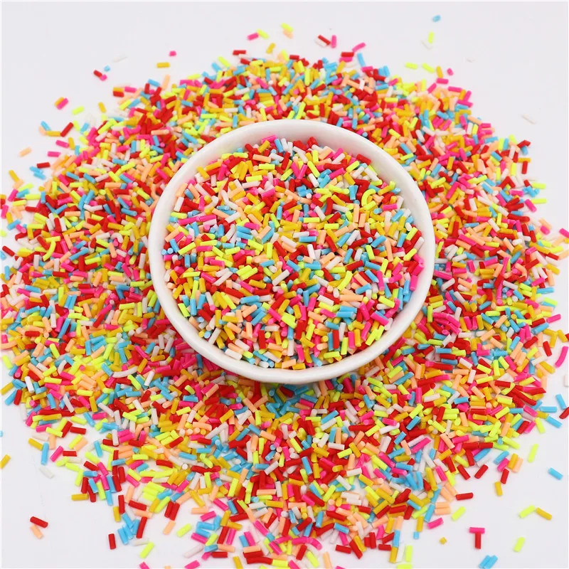 Bunte zylindrische Polymer-Scheibenstreusel für Schleimfüllungen, Ton, DIY-Kristall-Bastelarbeiten, kleine Kunststoff-Klei-Accessoires – Detail 10