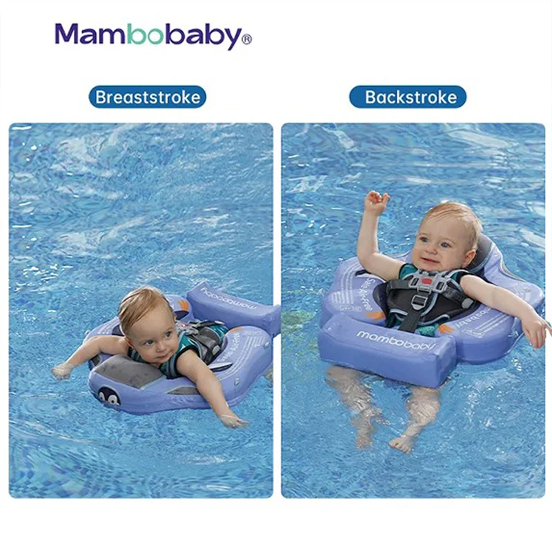 Mambobaby Baby Swimming Pool Floating Pool Mat Suitable For Babies Aged 3-24 Months Non Inflatable Swimming Buoy Baby Beach Toys