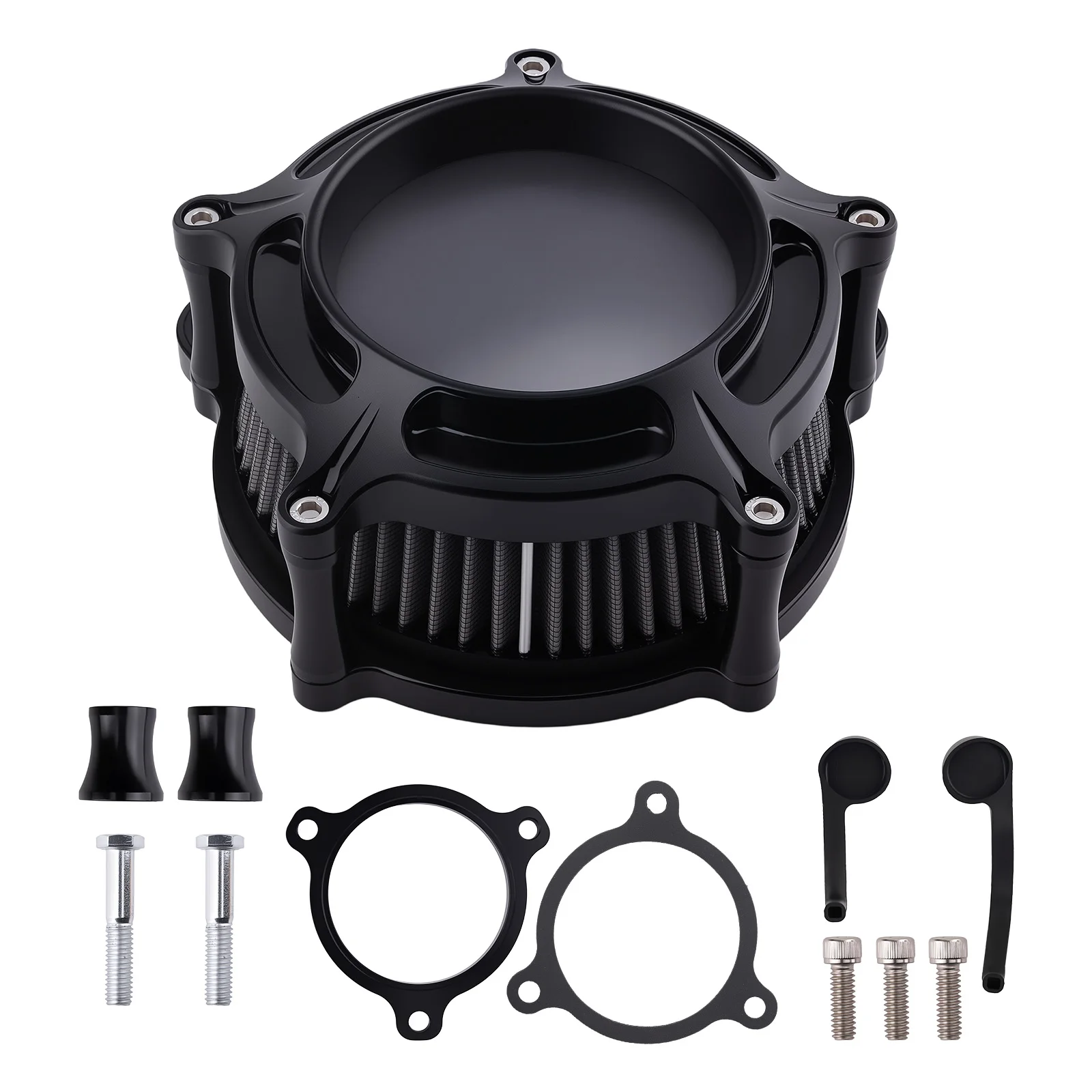 Kit de entrada de aire negro para Harley Touring Electra Glide Road Glide 2017-2023