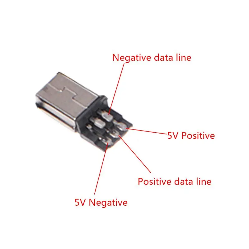 

10 наборов, мини USB 3. 0 5PIN штепсельная розетка с пластиковой крышкой и коннектором