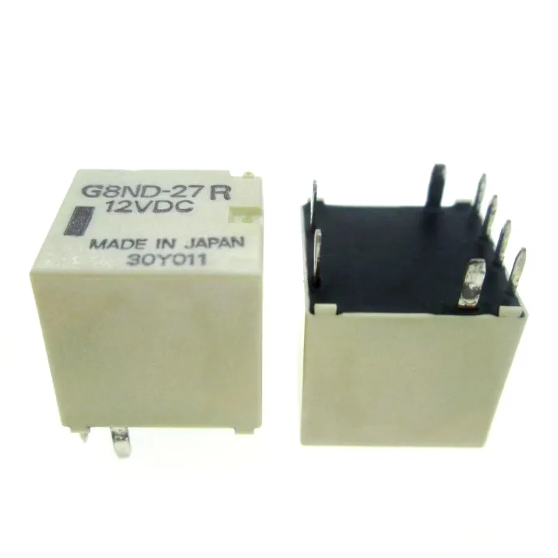 

Новое автомобильное реле Φ 12VDC G8ND27R 12VDC DC12V 12В 8PIN