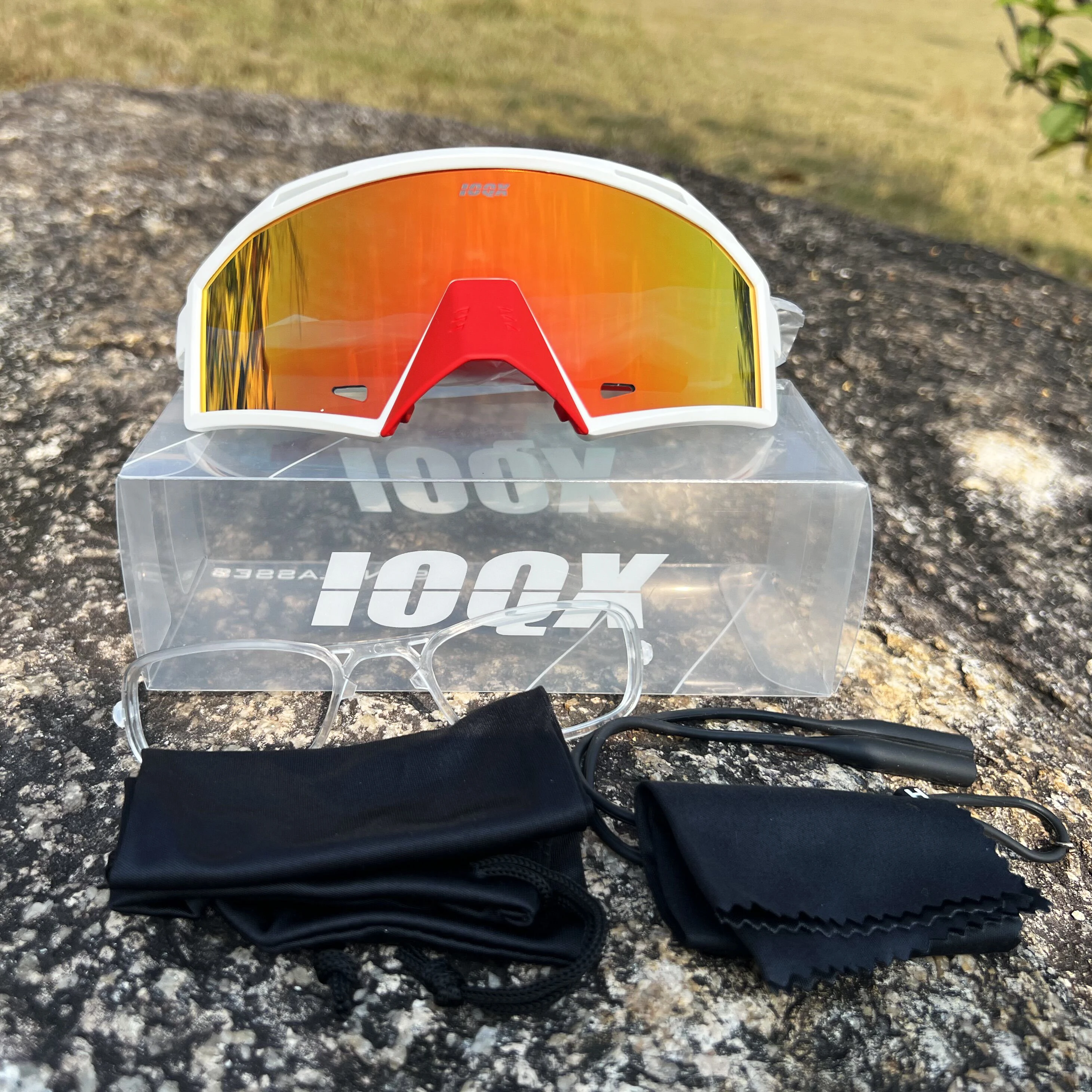 IOQX polarized Outdoor Sports Cycling Glasses Gafas MTB Bicycle Eyewear Peter Goggles