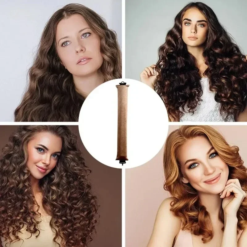 Heatless curling rod headband hair curler set hairdressing tools accessories