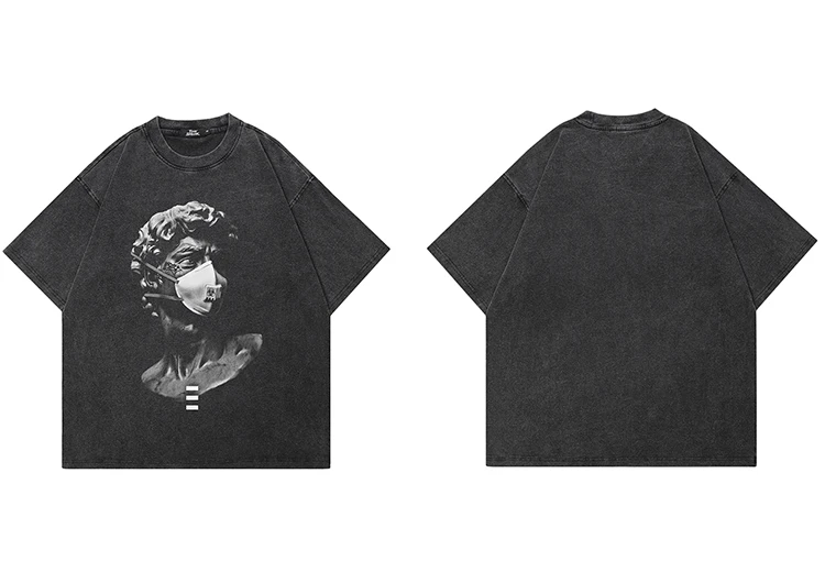 Masked Statue Graphic T-Shirt Sd960f7b3e940433ba9fb14b25760586b0