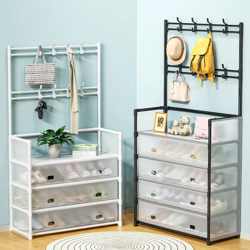 Shoeandhatracksimpledoorstepmultifunctionalhouseholdshoerack