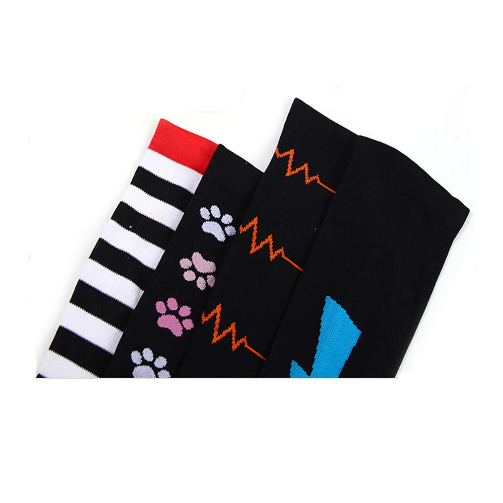 Sock Women Men Sports Stockings Compression Cross Border Supply Running Riding Cycling Over Knee Basketball Biking Hockey Soccer