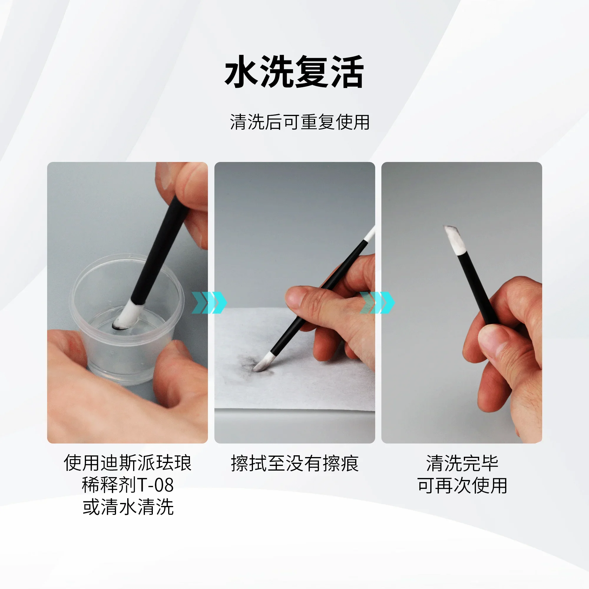 Haiki Panel Line Eraser Wischstick - Reinigungsstift Für Modellbau