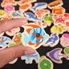 Magnetic Fishing Game Suitable For Young Children Wooden Letter Puzzle Maze Board Preschool ABC Capital Letter Matching Game 3