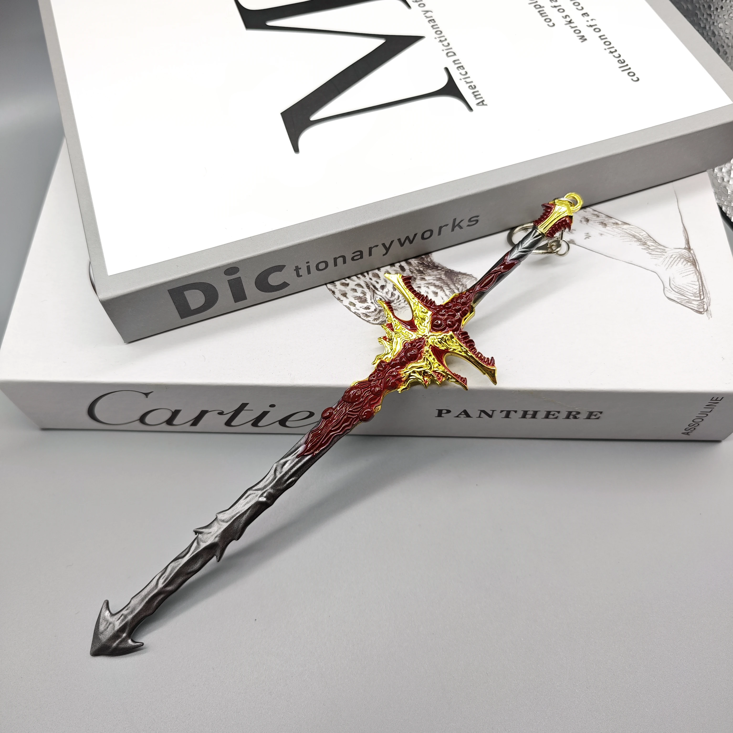 Baldur'S Gate 3 Periferiche Di Gioco Bodur Giant Killer Metal Arma Model Crafts Cosplay Toy Sword Portachiavi Ornamento Regalo 22Cm