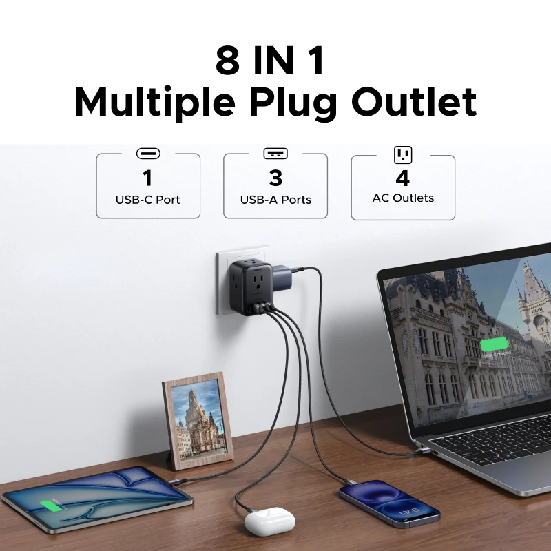 UGREEN 20W Power Strip 5