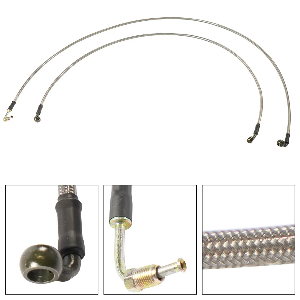 

1068 Extended Front/Rear Brake Lines Fit for Polaris RZR ATV 800/S 800/4 800/XP 900/570/XP 4 900