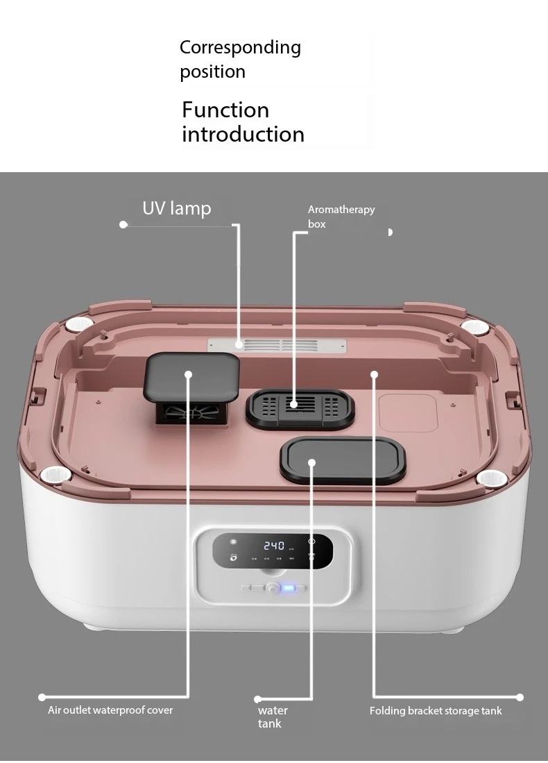 Household Dryer Sterilization Anti-mite Drying Ironing Machine Clothes Dryer ExtendableHeating AirClothes Clothing Care Machine