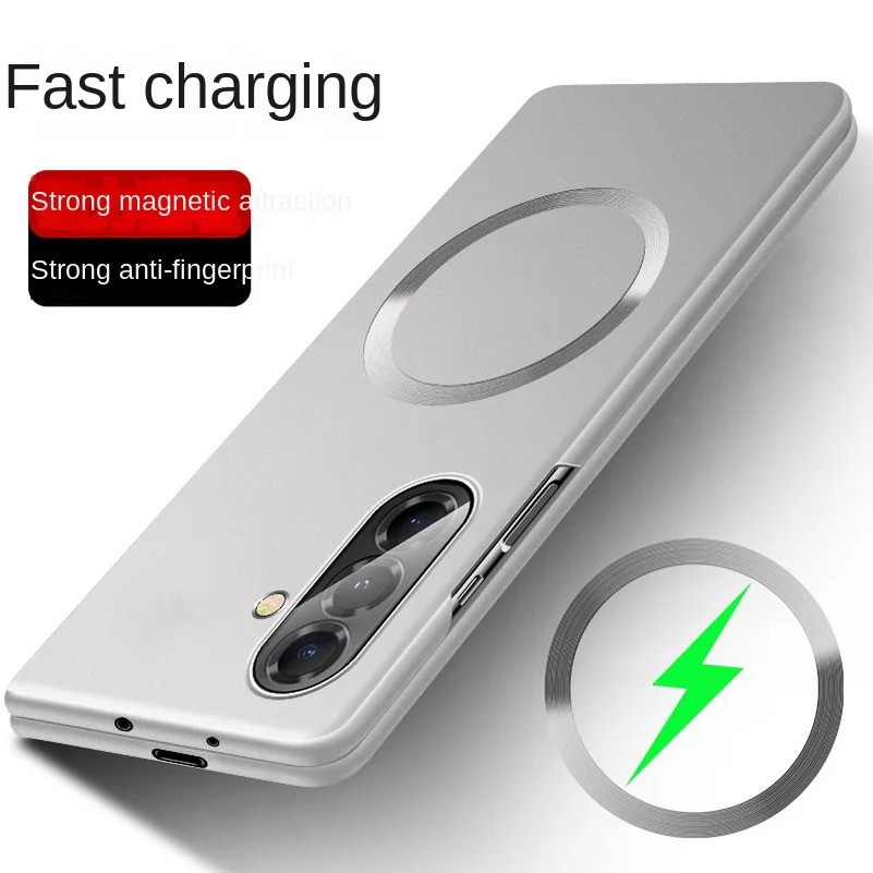 Sleek Magnetic Hard Case with Camera Protection
