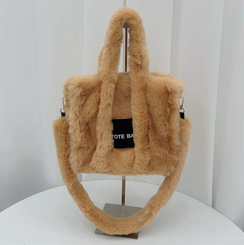 sac à main en peluche floue pour les filles - DHgate