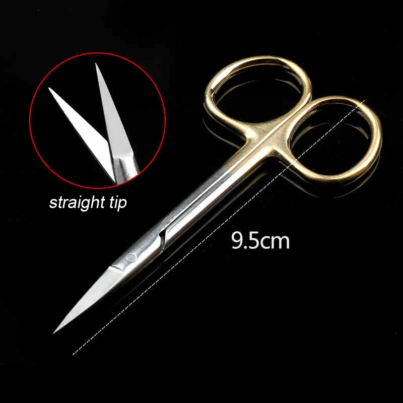 Double eyelid surgical instruments buried lines eyebrow cutting surgical cosmetic tools thread removal express scissors
