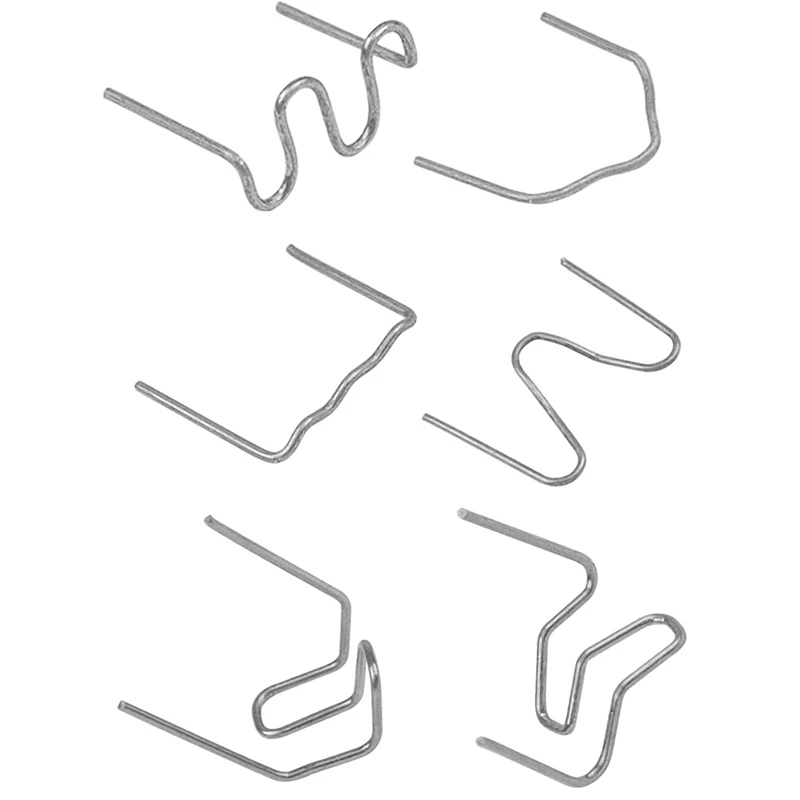 

1000Pcs Hot Staples Plastic Repair Welding Staples For Hot Stapler ABS PVC Nylon Plastic Car Bumper Repair
