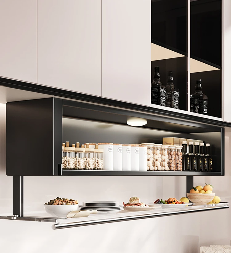 

Kitchen Seasoning Shelf Punch-Free Wall-Mounted Wall Storage Cabinet
