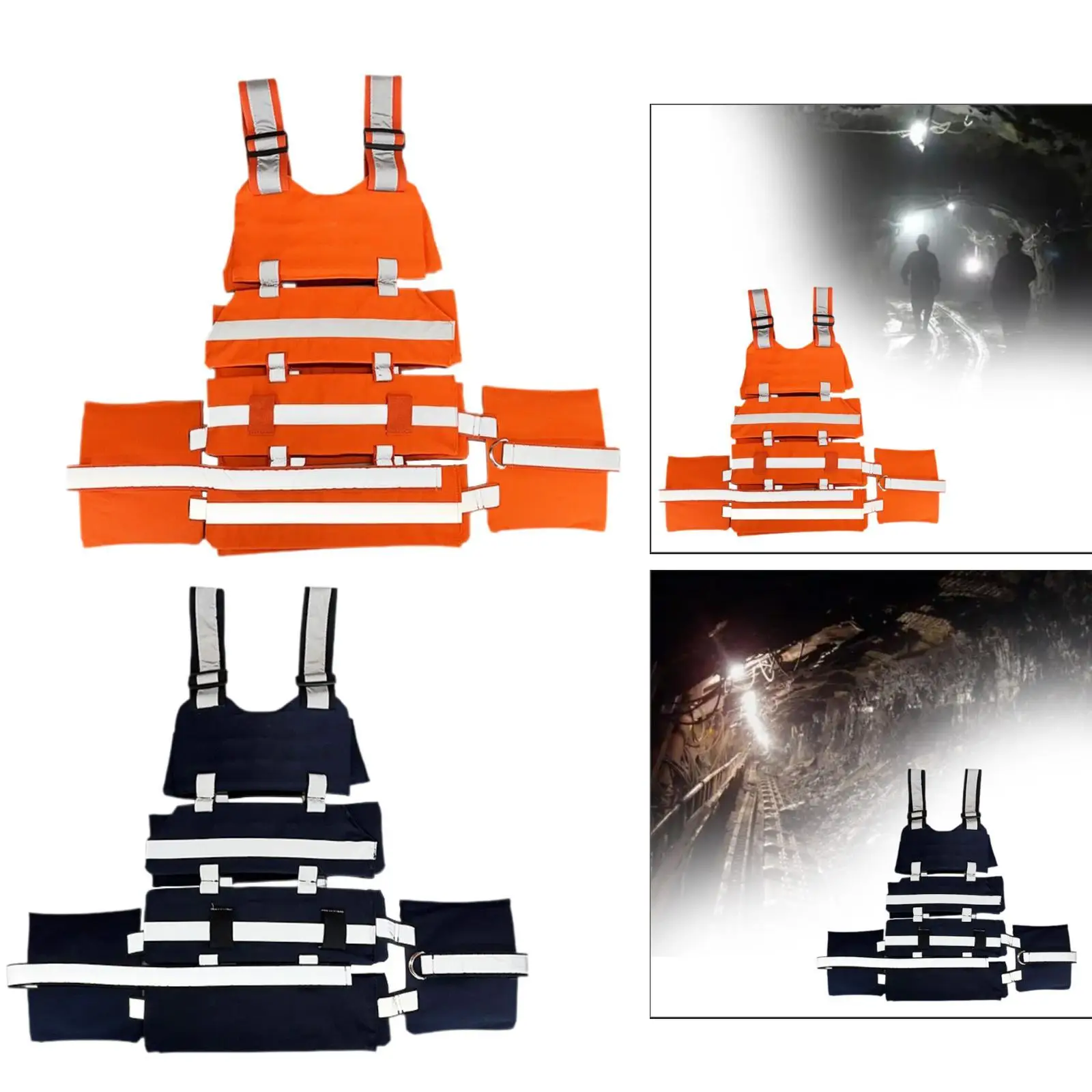 Reflective Vest High Visibility Vest for Contractors Construction Hazardous