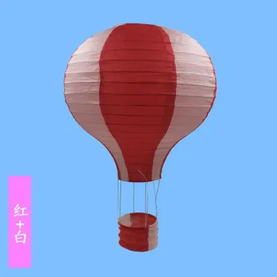 red white